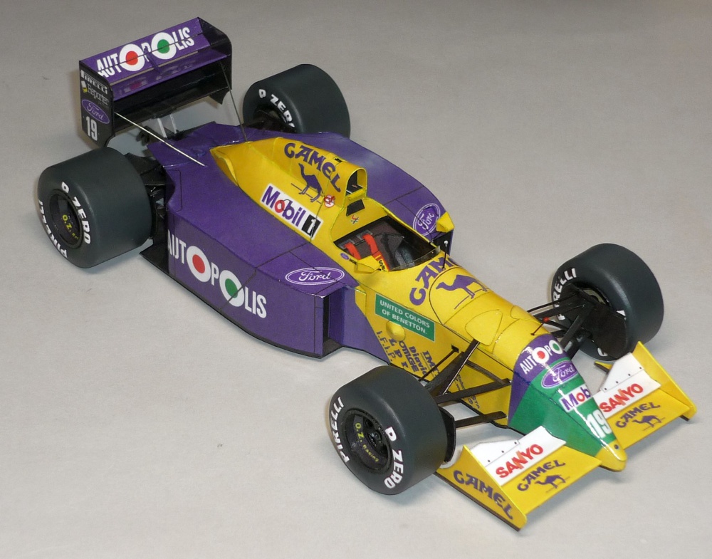 Benetton B190B - Roberto Moreno - GP USA 1991