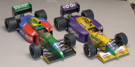 Benetton B190B - Roberto Moreno - GP USA 1991