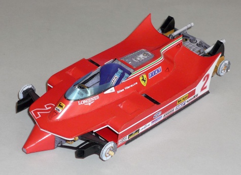 Ferrari 312T5 - Gilles Villeneuv - 1980 Ferrari 312T5 - Gilles Villeneuv - 1980