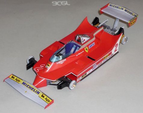 Ferrari 312T5 - Gilles Villeneuv - 1980 Ferrari 312T5 - Gilles Villeneuv - 1980