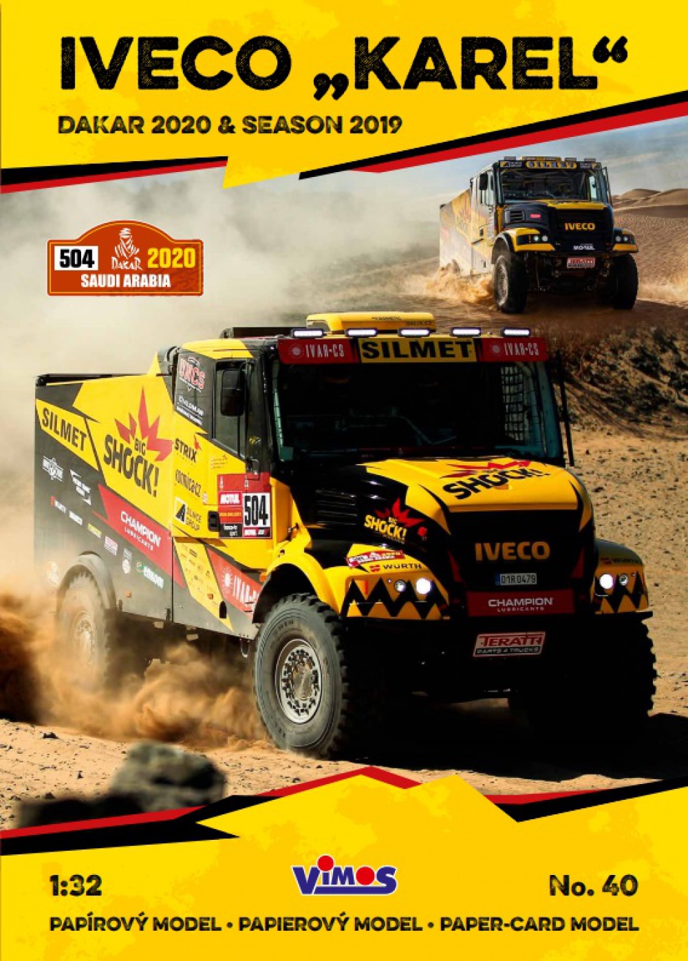 Iveco "Karel" - Dakar 2020 (Plná velikost v novém okně) Iveco "Karel" - Dakar 2020