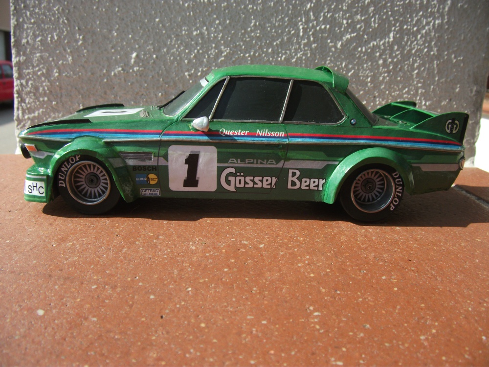 BMW 3.0 CSL, Dieter Quester, Nurnburgring 1977 (Plná velikost v novém okně) BMW 3.0 CSL, Dieter Quester, Nurnburgring 1977