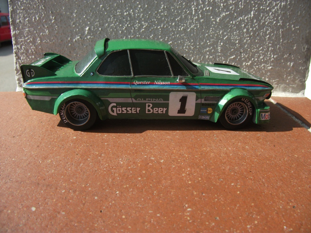 BMW 3.0 CSL, Dieter Quester, Nurnburgring 1977 (Plná velikost v novém okně) BMW 3.0 CSL, Dieter Quester, Nurnburgring 1977