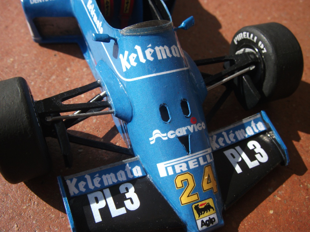 Osella FA1F - Alfa Romeo, Piercarlo Ghinzani, GP Dallas 1984