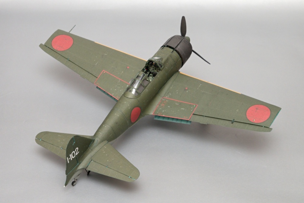 Mitsubishi A6M2 Zero (Plná velikost v novém okně) Mitsubishi A6M2 Zero
