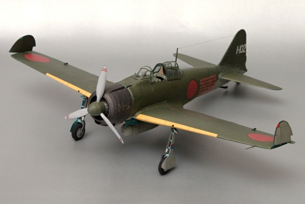 Mitsubishi A6M2 Zero (Plná velikost v novém okně) Mitsubishi A6M2 Zero