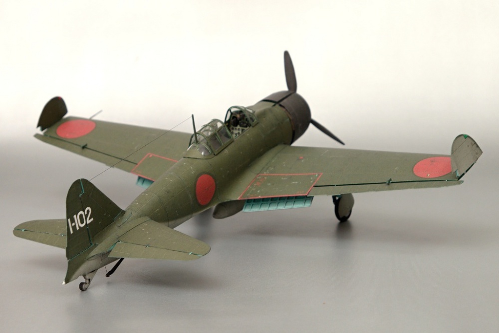 Mitsubishi A6M2 Zero (Plná velikost v novém okně) Mitsubishi A6M2 Zero