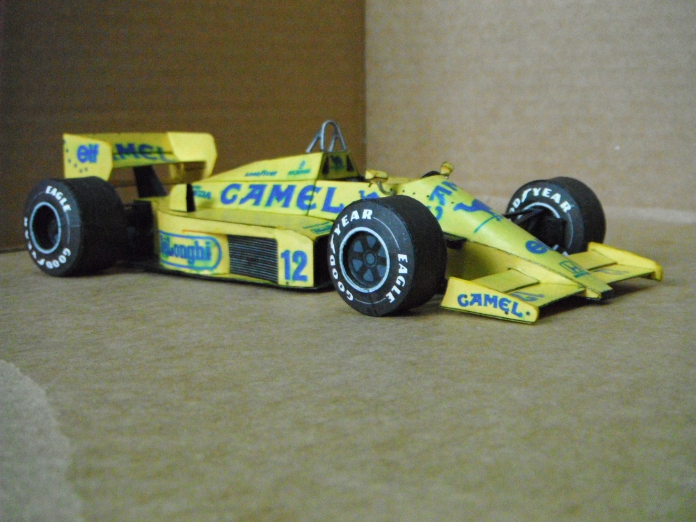 Lotus 99T 1987 Ayrton Senna (Plná velikost v novém okně) Lotus 99T 1987 Ayrton Senna