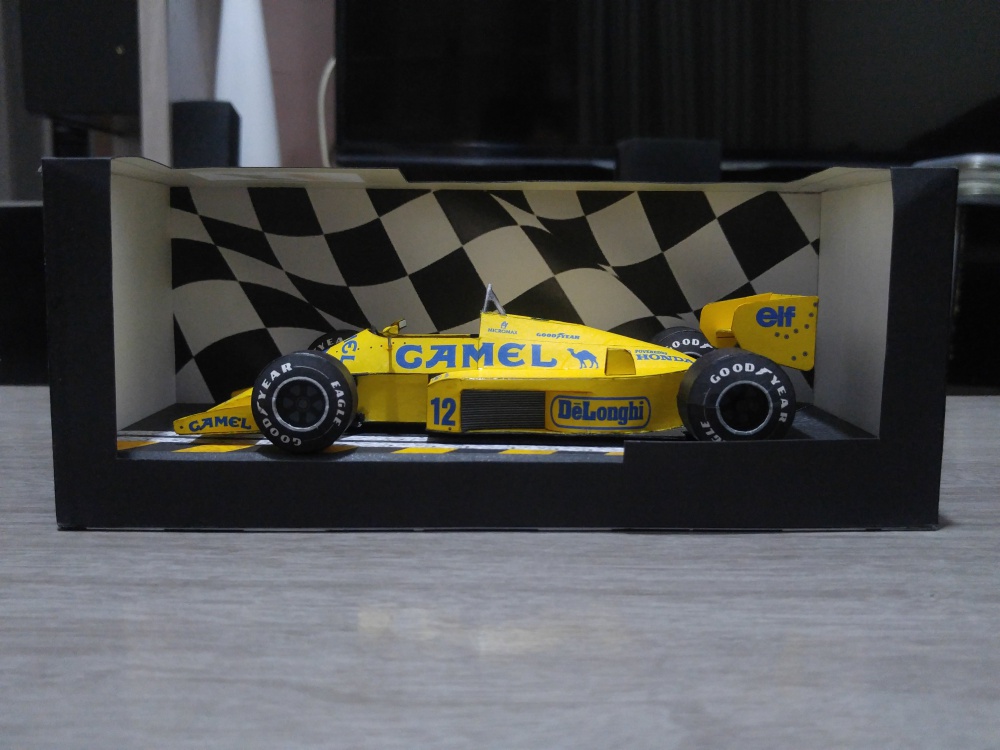 Lotus 99T 1987 Ayrton Senna (Plná velikost v novém okně) Lotus 99T 1987 Ayrton Senna