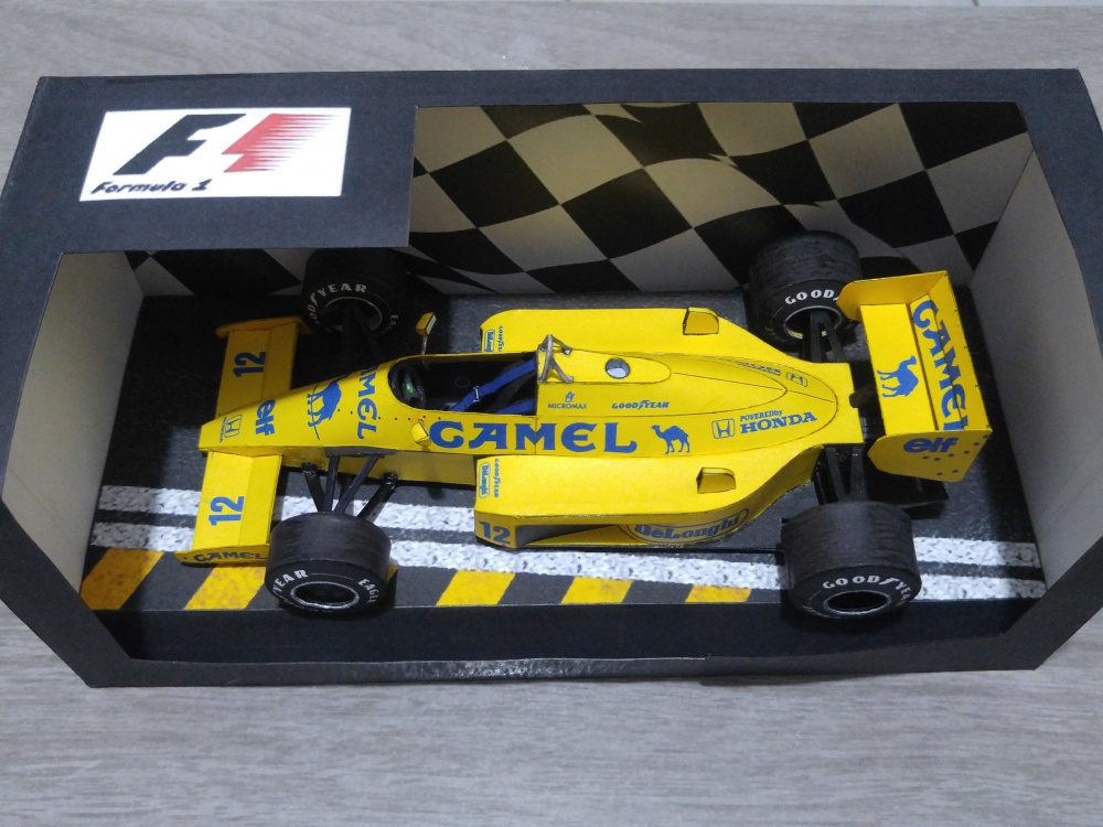 Lotus 99T 1987 Ayrton Senna (Plná velikost v novém okně) Lotus 99T 1987 Ayrton Senna
