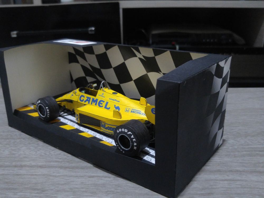 Lotus 99T 1987 Ayrton Senna (Plná velikost v novém okně) Lotus 99T 1987 Ayrton Senna