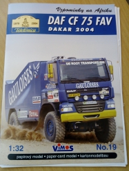 DAF CF 75 FAV Dakar 2004