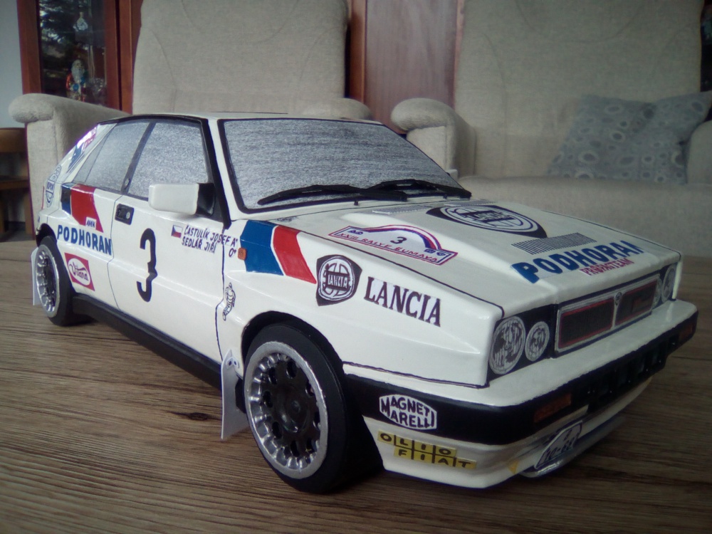 Lancia Delta HF Integrale (Jiří Sedlář) (Plná velikost v novém okně) Lancia Delta HF Integrale (Jiří Sedlář)