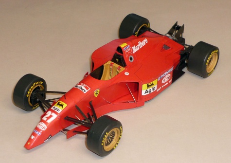 Ferrari 412T2 - Jean Alesi - GP Kanady 1995 Ferrari 412T2 - Jean Alesi - GP Kanady 1995