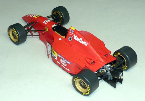 Ferrari 412T2 - Jean Alesi - GP Kanady 1995 Ferrari 412T2 - Jean Alesi - GP Kanady 1995