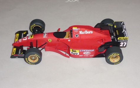 Ferrari 412T2 - Jean Alesi - GP Kanady 1995 Ferrari 412T2 - Jean Alesi - GP Kanady 1995