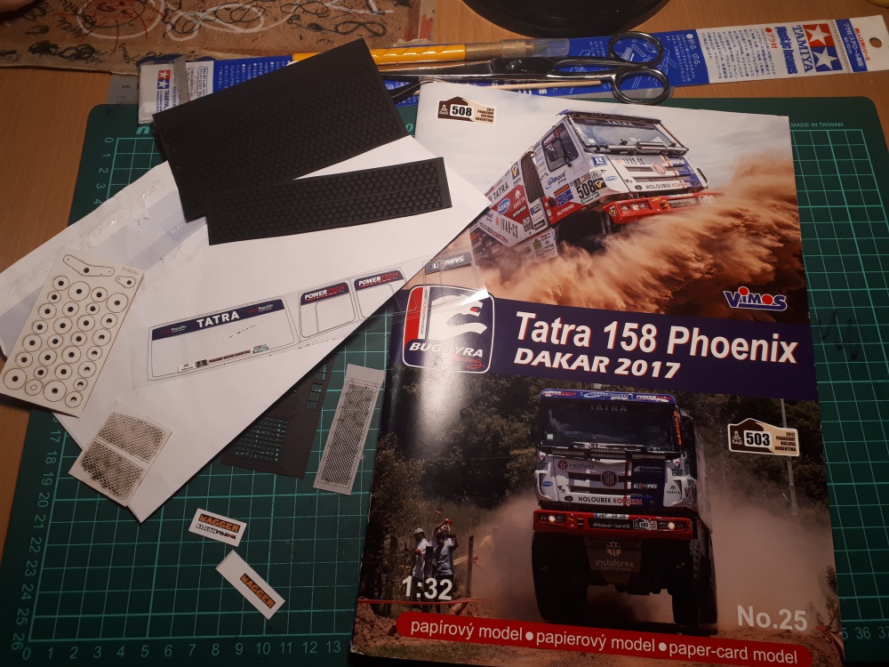 Tatra 158 Phoenix -Dakar 2017 - A. Loprais (Plná velikost v novém okně) Tatra 158 Phoenix -Dakar 2017 - A. Loprais