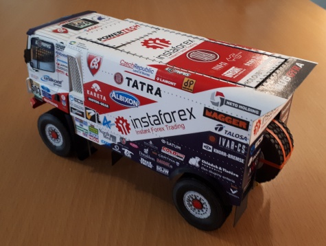 Tatra 158 Phoenix -Dakar 2017 - A. Loprais Tatra 158 Phoenix -Dakar 2017 - A. Loprais