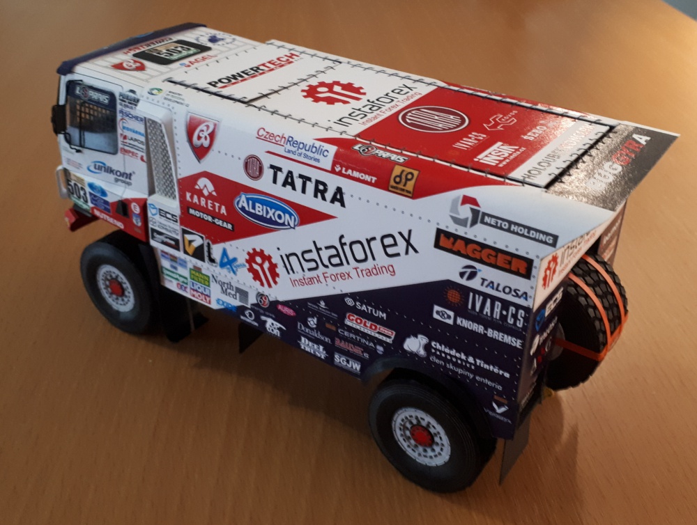 Tatra 158 Phoenix -Dakar 2017 - A. Loprais (Plná velikost v novém okně) Tatra 158 Phoenix -Dakar 2017 - A. Loprais