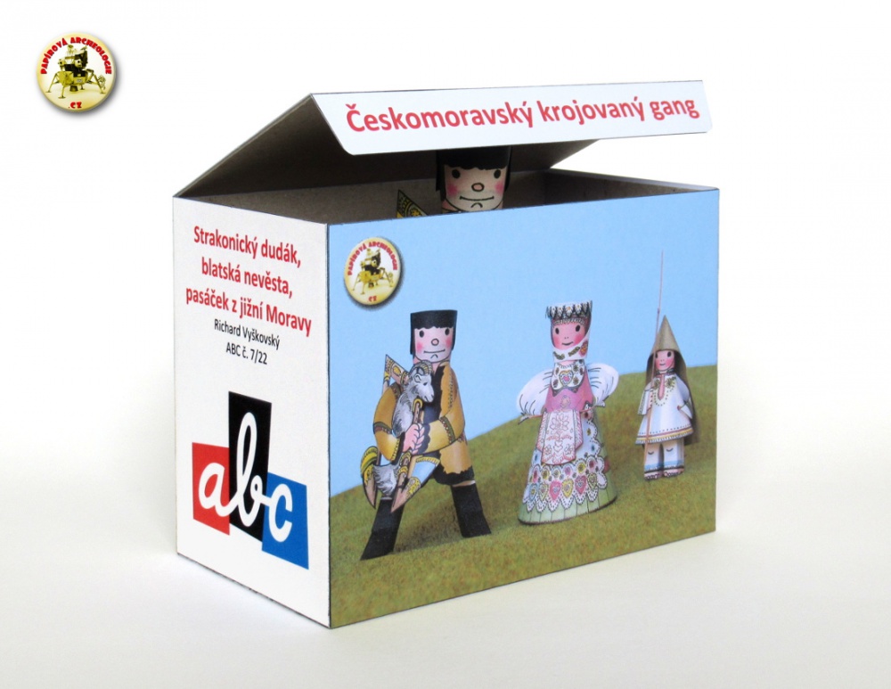 Krojované figurky R. Vykovského (Plná velikost v novém okně) Krojované figurky R. Vykovského