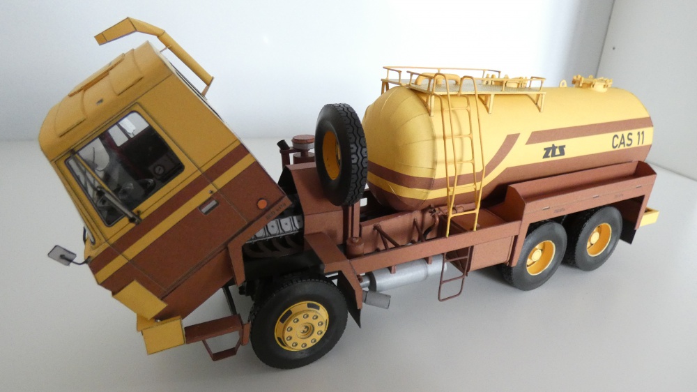 Tatra T815 - CAS 11 fekální automobil (Plná velikost v novém okně) Tatra T815 - CAS 11 fekální automobil