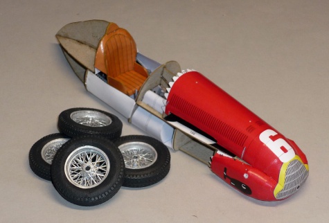 Alfa Romeo 158 - Juan Manuel Fangio - GP Francie 1950 Alfa Romeo 158 - Juan Manuel Fangio - GP Francie 1950
