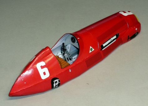Alfa Romeo 158 - Juan Manuel Fangio - GP Francie 1950 Alfa Romeo 158 - Juan Manuel Fangio - GP Francie 1950