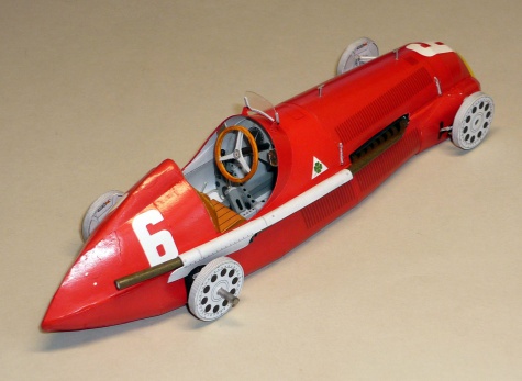 Alfa Romeo 158 - Juan Manuel Fangio - GP Francie 1950 Alfa Romeo 158 - Juan Manuel Fangio - GP Francie 1950