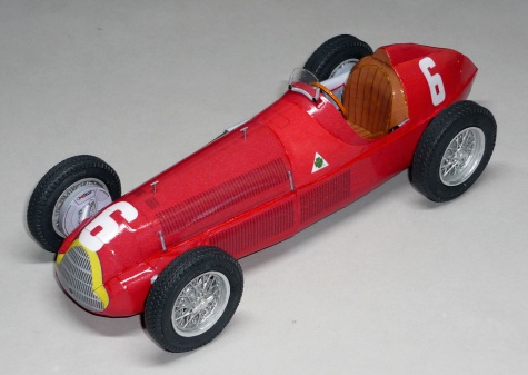 Alfa Romeo 158 - Juan Manuel Fangio - GP Francie 1950 Alfa Romeo 158 - Juan Manuel Fangio - GP Francie 1950