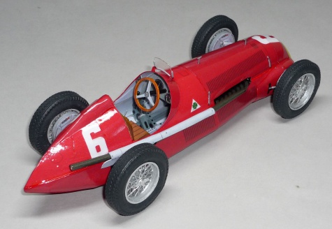 Alfa Romeo 158 - Juan Manuel Fangio - GP Francie 1950 Alfa Romeo 158 - Juan Manuel Fangio - GP Francie 1950