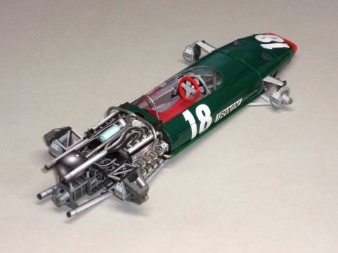 BRM P83 - Chris Irwin - GP Německa 1967 BRM P83 - Chris Irwin - GP Německa 1967