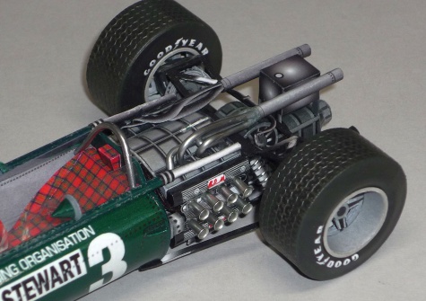 BRM P83 - Chris Irwin - GP Německa 1967 BRM P83 - Chris Irwin - GP Německa 1967