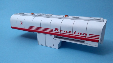 cisternový návěs ZTS CN 23 TO Benzina cisternový návěs ZTS CN 23 TO Benzina