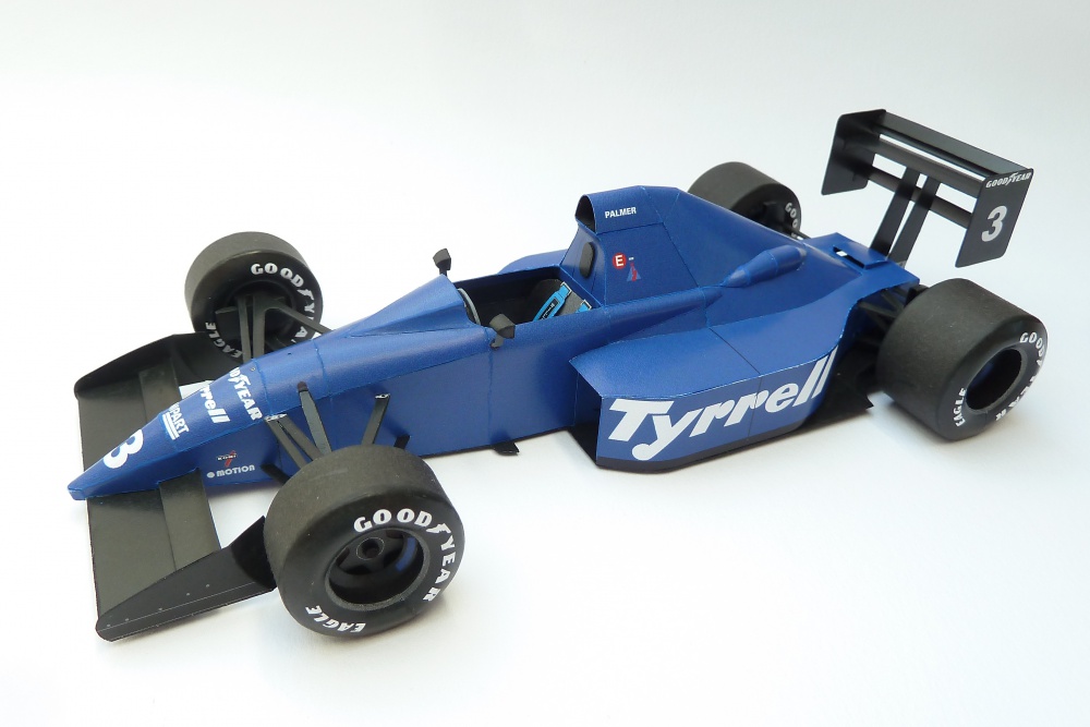 Tyrrell 018 (1989; Palmer) (Pln� velikost v nov�m okn�) Tyrrell 018 (1989; Palmer)