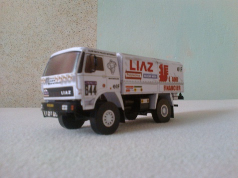 Liaz 111.154D L´ami financier Dakar 1988 Liaz 111.154D L´ami financier Dakar 1988