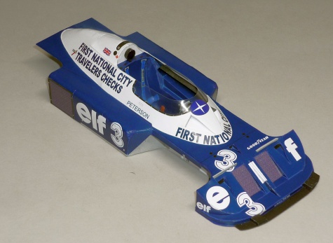 Tyrrell P34 - Ronnie Peterson - GP Itálie 1977 Tyrrell P34 - Ronnie Peterson - GP Itálie 1977