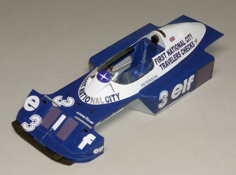 Tyrrell P34 - Ronnie Peterson - GP Itálie 1977 Tyrrell P34 - Ronnie Peterson - GP Itálie 1977