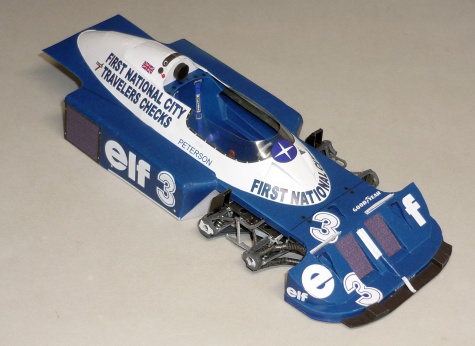 Tyrrell P34 - Ronnie Peterson - GP Itálie 1977 Tyrrell P34 - Ronnie Peterson - GP Itálie 1977