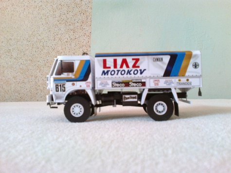 Liaz 111.154D 614 a 615 Dakar 1987 Liaz 111.154D 614 a 615 Dakar 1987