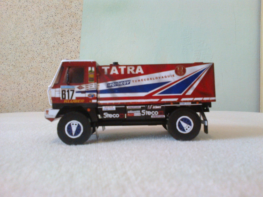 Tatra 815 4x4 Dakar 1987 (Plná velikost v novém okně) Tatra 815 4x4 Dakar 1987