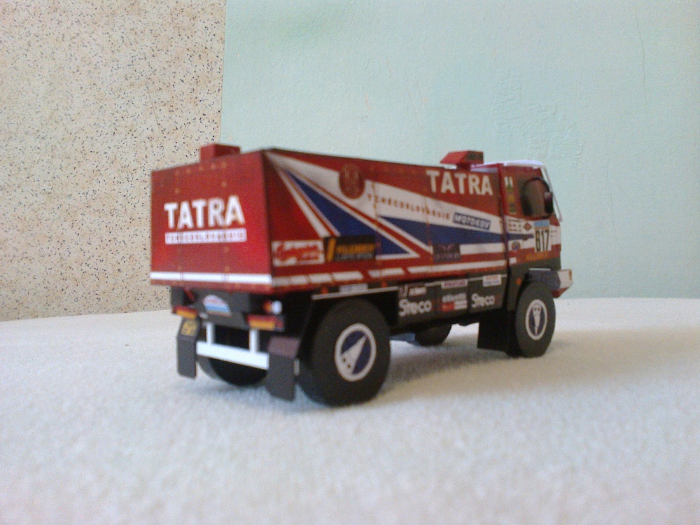 Tatra 815 4x4 Dakar 1987 (Plná velikost v novém okně) Tatra 815 4x4 Dakar 1987
