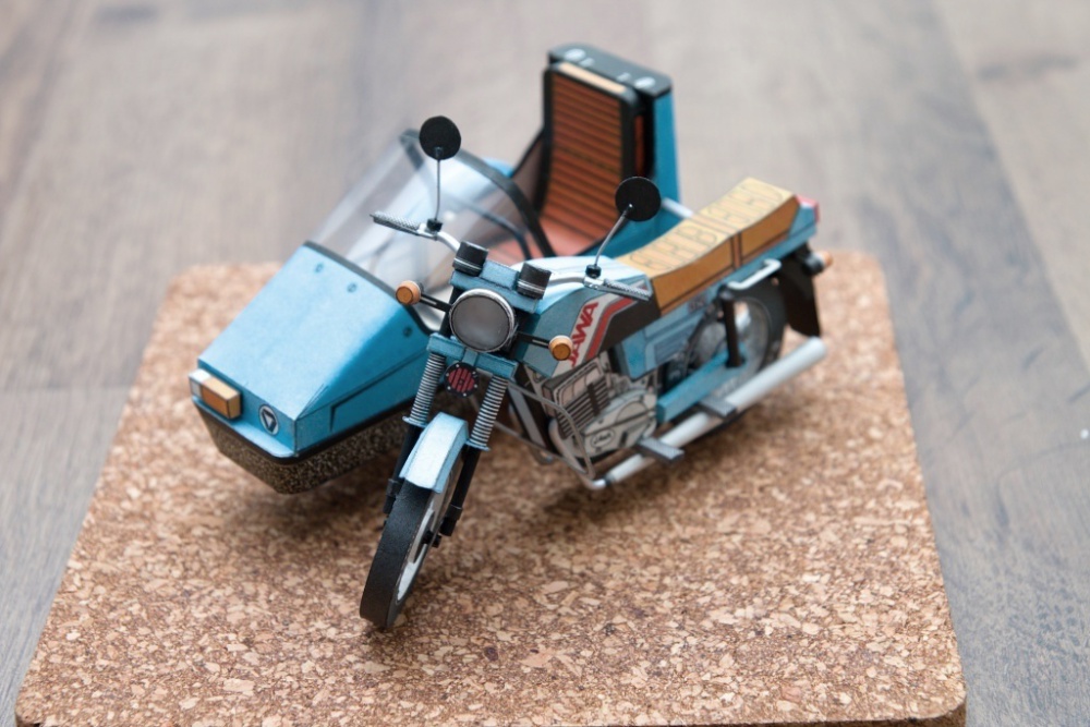 JAWA 350 a Velorex 700 (Plná velikost v novém okně) JAWA 350 a Velorex 700