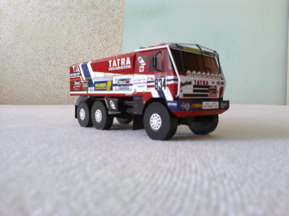 Tatra 6x6 Dakar 1986 (Pln� velikost v nov�m okn�) Tatra 6x6 Dakar 1986