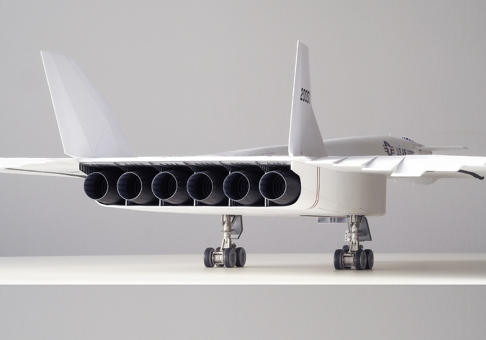 North American XB-70 Valkyrie (Plná velikost v novém okně) North American XB-70 Valkyrie
