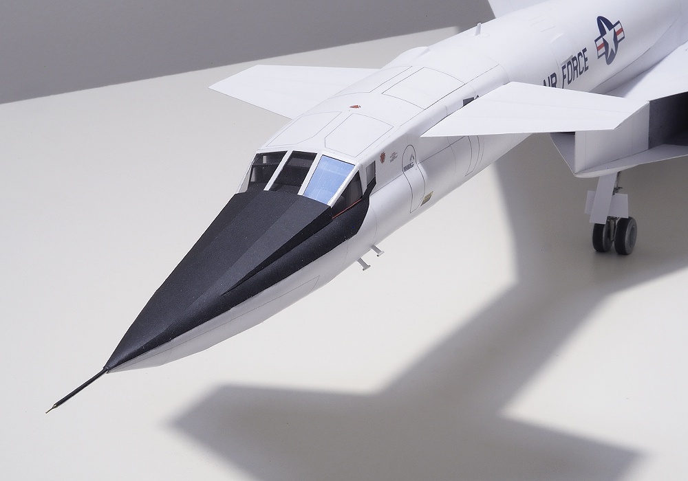 North American XB-70 Valkyrie (Plná velikost v novém okně) North American XB-70 Valkyrie