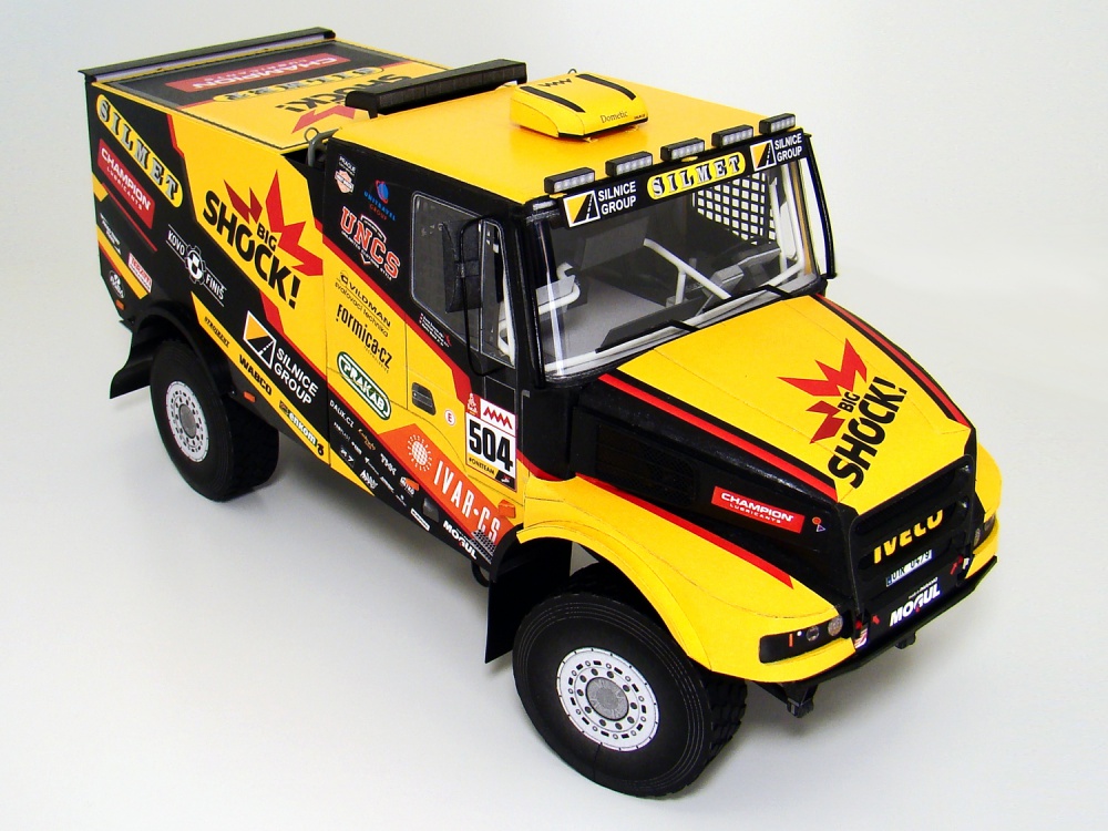 Iveco Powerstar 6400 Karel Big Shock Racing Season 2019 (Plná velikost v novém okně) Iveco Powerstar 6400 Karel Big Shock Racing Season 2019
