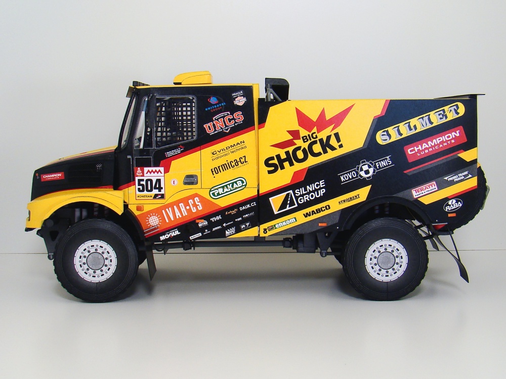 Iveco Powerstar 6400 Karel Big Shock Racing Season 2019 (Plná velikost v novém okně) Iveco Powerstar 6400 Karel Big Shock Racing Season 2019