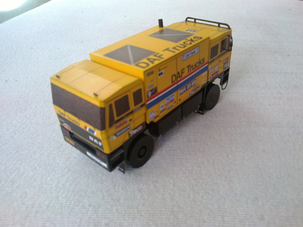 Daf FAV 3300 Twincab Dakar 1985 1:53 (Pln� velikost v nov�m okn�) Daf FAV 3300 Twincab Dakar 1985 1:53