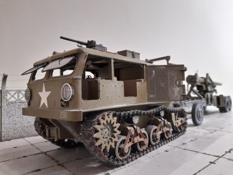 M4 + 155 mm Long Tom