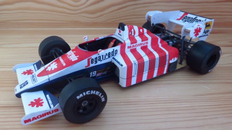 Toleman TG184; Portugal-GP; Ayrton Senna Toleman TG184; Portugal-GP; Ayrton Senna